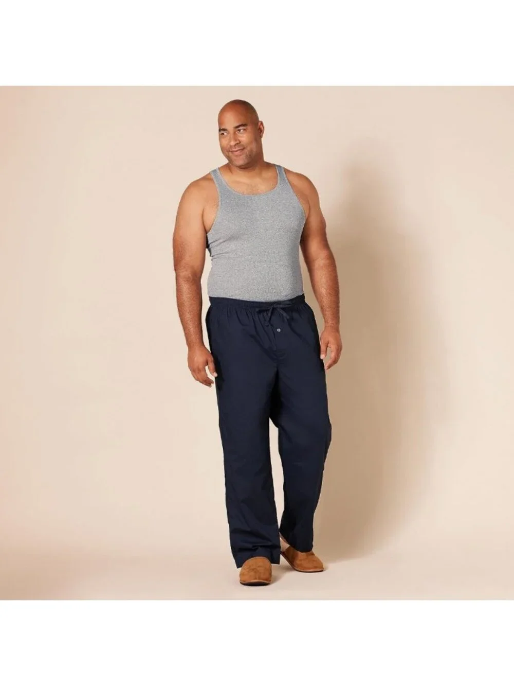 Lightweight Breathable Cotton Slim Fit Tank Undershirts - 6 Pack for Men